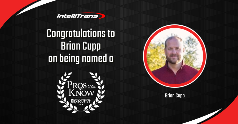 IntelliTrans Brian Cupp Named to 2024 Pros to Know Award 